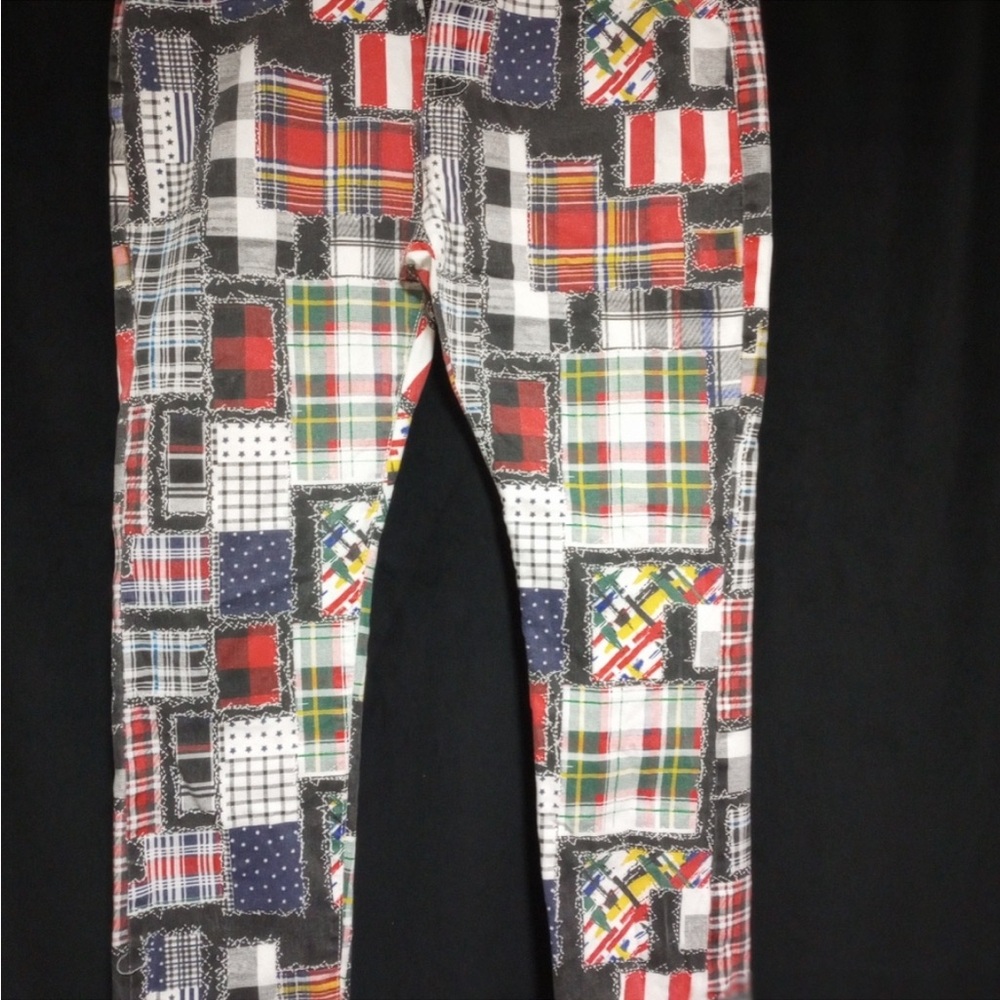 SOLD!!

Denim Plaid pants